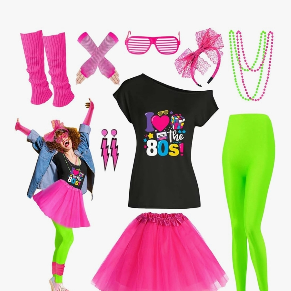 NEW Women's 80's Costume